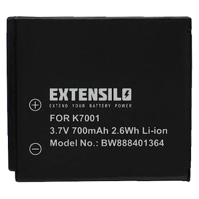 Bild av EXTENSILO Batteri kompatibelt med Kodak EasyShare M753, M763, M853, M753 Zoom, M853 zoomkamera (700 mAh, 3,7 V, Li Ion)