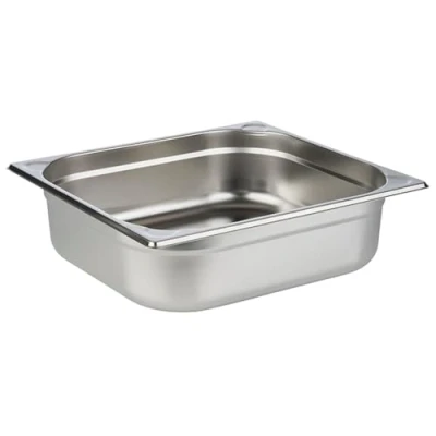 Bild av APS 81704 GN 2/3 behållare, rostfritt stål Gastronormbehållare, mått 325 x 355 mm/höjd 100 mm/volym 8,4 liter