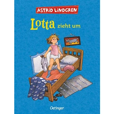 Bild av Lotta zieht um: Astrid Lindgren Kinderbuch Klassiker. Oetinger und Vorlesebuch ab 6 Jahren