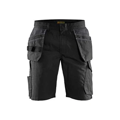 Bild av SERVICESHORTS 1494 1330 MED SPIKFICKOR SVART/MÖRKGRÅ C44 Beijerbygg Byggmaterial