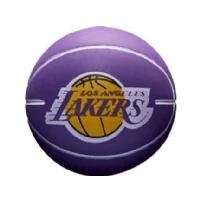 Bild av Wilson NBA Dribbler Los Angeles Lakers Mini Ball WTB1100PDQLAL Fioletowe One size