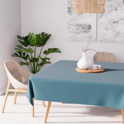 Bild av Soleil d&#039;Ocre Alix Nappe, Blå, 180 x cm