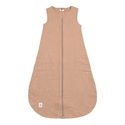 Bild av LÄSSIG Ärmlös sovsäck för Baby sommar av chiffong GOTS/Muslin Sleeping Bag GOTS certifierad, lönn, 86/92