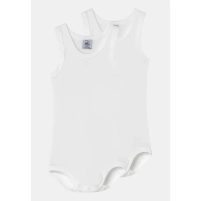 Bild av Petit Bateau 2 PACK Body för barn, Storlek: 80, White