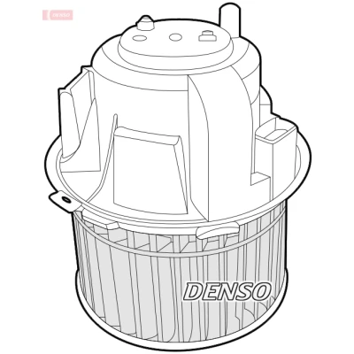 Bild av DENSO DEA10050 Pulseur d&#039;Air pour véhicules avec direction à gauche FORD: Transit Mk6 Minibus, Mk5 Minibus