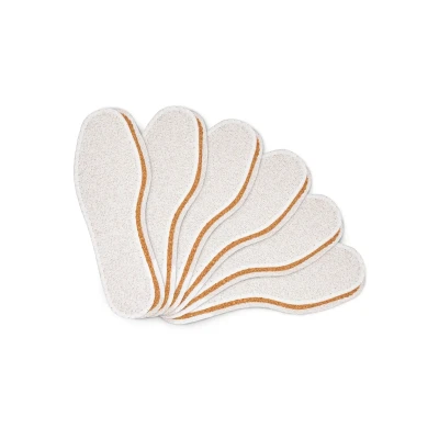 Bild av Kaps 6 PAIR PACK Natural CORK Sulor &amp; inlägg, Storlek: 42, White