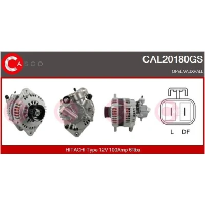 Bild av CASCO CAL10547AS Generator 12V 150A IVECO: DAILY 6 Pritsche/Fahrgestell