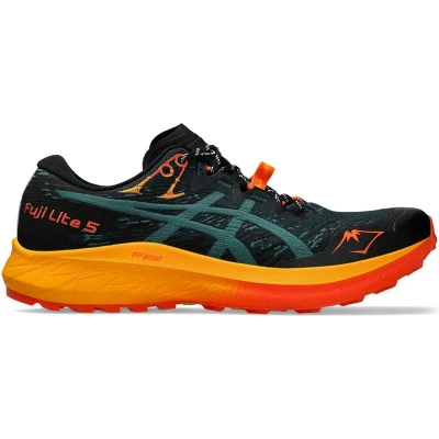 Bild av Asics FUJI LITE 5 Löparskor terräng, Storlek: 46, Saxon green/rainy lake Textil/syntet