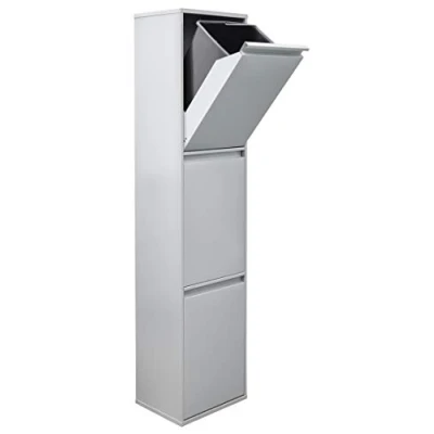Bild av ARREGUI Basic Soptunna, Stål, Silver, 133.5 x 30.5 24.5 cm