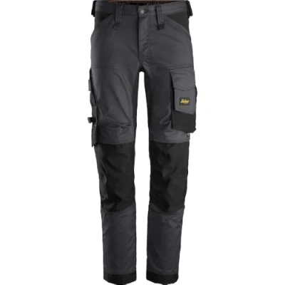 Bild av Snickers Workwear unisex vuxen A301112S63415804054 Byxor, Grå, Svart, M