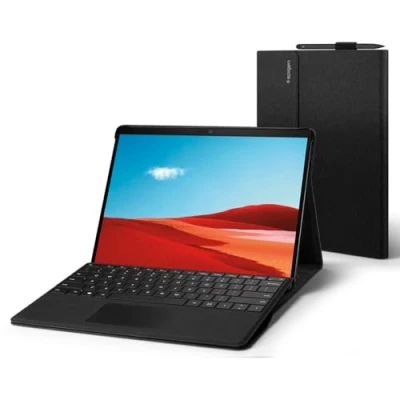 Bild av Spigen Stand Folio black Microsoft Surface Pro 9/8