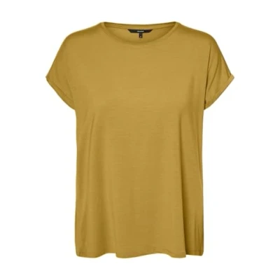 Bild av Vero Moda Vmava Tshirt bas, Storlek: XS, Golden spice