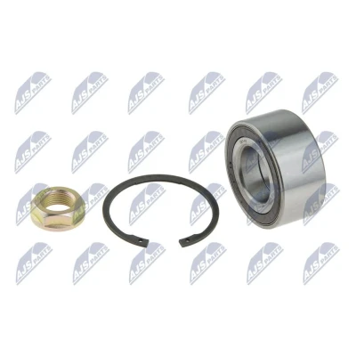 Bild av NTY KLP CT 015 Kit de roulements roue Essieu avant, avant gauche, droit avec écrou PEUGEOT: 307 3/5 portes, 208 II portes