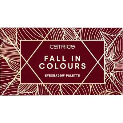 Bild av Catrice Fall In Colours Eyeshadow palett, ögonskugga, flerfärgad, 18 färger, omedelbart resultat, naturligt, glänsande, intensiv, vegansk, utan mikroplastiska partiklar, parfym, oljefri, 1 pack