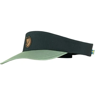 Bild av Fjällräven Blå Visor Keps Abisko Cap Dark Navy/patina Green @ Hatstore