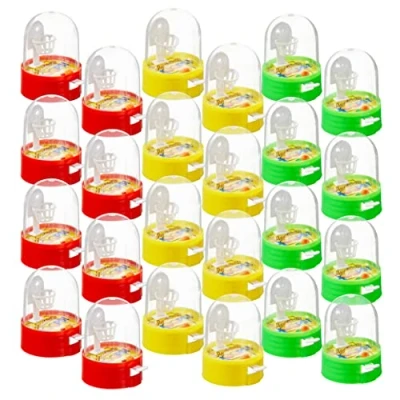 Bild av TWIDDLERS 24 Mini Basketboll Desktop Leksak (6 cm) Finger Flipper Födelsedag Barnkalas Gåva Partypåse