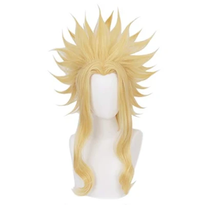Bild av HIROAKIYA All Might Toshinori Yagi Wig, MHA My Hero Academia Cosplay Wig with Cap