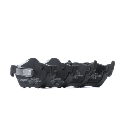 Bild av JP GROUP 1463700610 Jeu de plaquettes frein Essieu arrière contact signal d&#039;usure exclu BMW: 3 Berline, X1, 1 Cabriolet