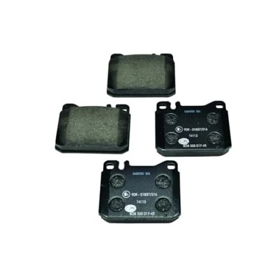 Bild av HELLA 8DB 355 017 431 Jeu de plaquettes frein préparé pour indicateur d&#039;usure MERCEDES BENZ: W123 Berline, SL Cabriolet, Classe S Berline