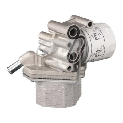 Bild av FEBI BILSTEIN 188765 oljekylare med tätning, filter PEUGEOT: Boxer Minibuss, FORD: Transit Mk6 Tourneo