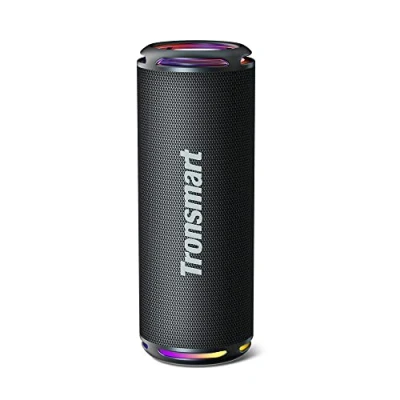 Bild av Tronsmart T7 Lite 24 W bärbar utomhushögtalare, stereoljud med djup bas, Bluetooth 5.3, IPX7 vattentät, timmars speltid, anpassad EQ via app, ultraportabel för transport svart