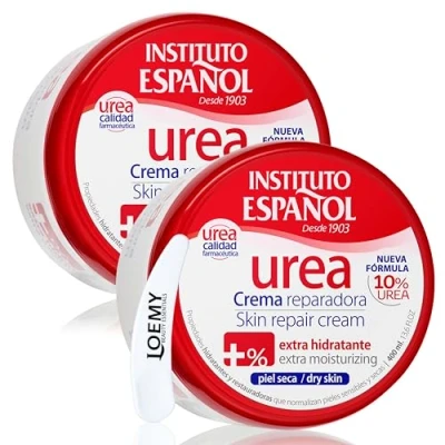 Bild av Instituto Español Urea Cream Fuktkräm kroppskräm för torr och sprucken hud Multifunktionell fuktighetskräm Regenererande kräm grov Handkräm med hög ureahalt 800ml