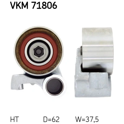 Bild av SKF VKM 71806 Poulie tendeur, courroie crantée LEXUS: GS II, TOYOTA: Land Cruiser 100