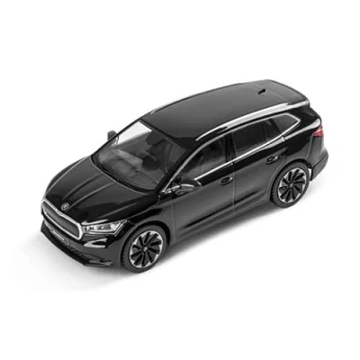 Bild av Skoda 5LA099300F9R modellbil ENYAQ iV miniatyr, skala 1:43, svart