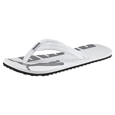 Bild av PUMA unisex vuxen Epic Flip V2 Flipflop, vit svart, 42 EU