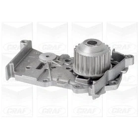 Bild av GRAF PA724A Pompe à eau 20 avec joint d&#039;étanchéite mécanique Tôle d&#039;acier 58,7 pour transmission par courroie de distribution RENAULT: CLIO 2, 3