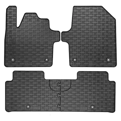 Bild av AutoStyle CK RKI04 Ensemble de tapis sol caoutchouc avant et arrière 4 noir