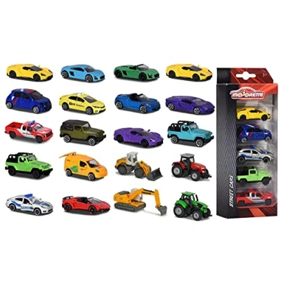 Bild av Majorette 212053166Y06 5 pack Bilar med Licensierade Från Majorette, Skala: 1:64. Material: Metall/Plast, 7,5 cm, 3 år