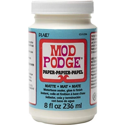 Bild av Mod CS11236 Podge vattenbaserad tätning, lim och finish, papper, transparent matt, syntetiskt material, transparent, 5,9 x 10,6 cm