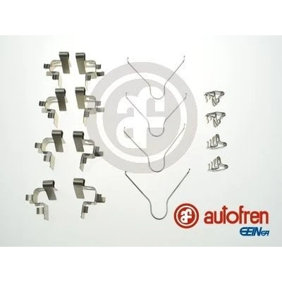 Bild av AUTOFREN SEINSA D42921A Kit d&#039;accessoires, plaquette de frein à disque Essieu avant TOYOTA: Celica V Coupe, IV 3/5 portes, Previa / Estima I