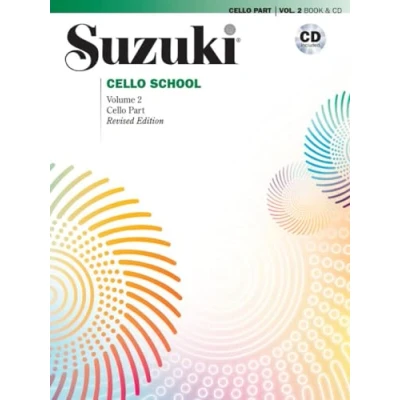 Bild av Suzuki Cello school, vol 2 recueil + CD revised edition violoncelle: Part, Book &amp;