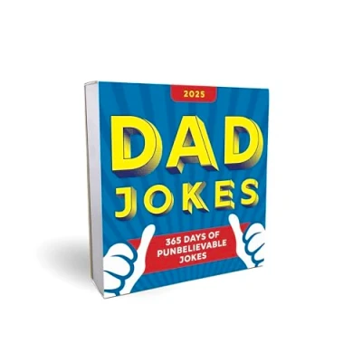 Bild av 2025 Dad Jokes Boxed Calendar: 365 Days of Punbelievable