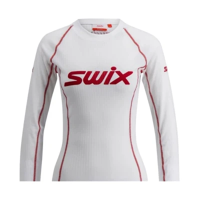 Bild av Swix Racex Classic Long Sleeve W Bright White/Swix Red