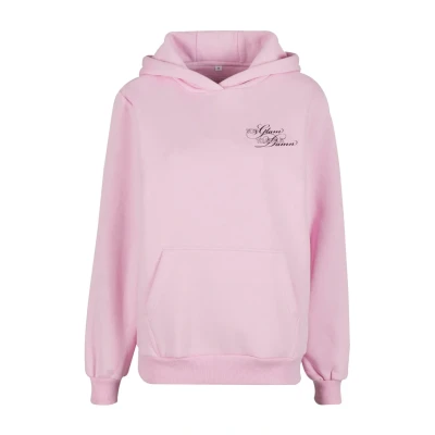 Bild av Mister Tee GIVE A DAMN Fluffy Luvtröja, Storlek: Large, Softpink