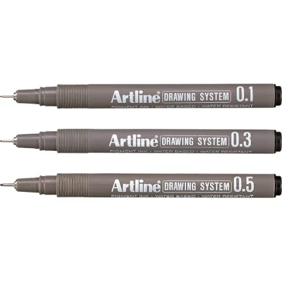 Bild av Artline EK23003W1 Drawing penna