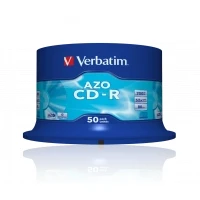 Bild av Verbatim Crystal CD R 52X 700MB Spindle 50 pack