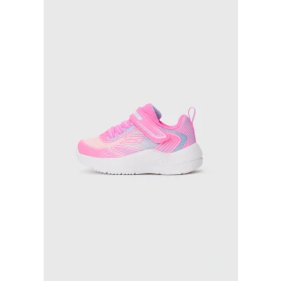 Bild av Skechers Microspec Advance Sneakers Hot pink/multicoloured för barn, Storlek: 22, pink/multi/coloured Textil/syntet