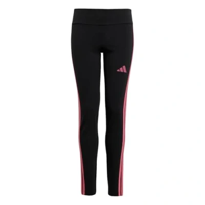 Bild av adidas Performance Essentials Unisex Tights för barn, Storlek: 140, Black/pink fusion