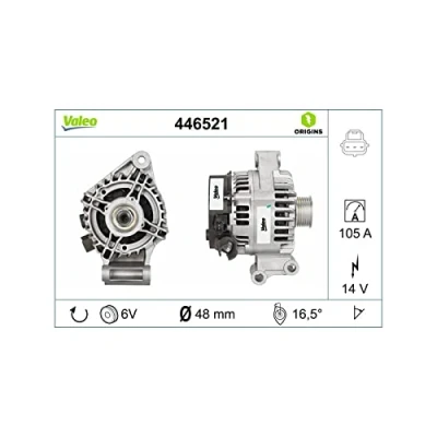 Bild av Generator VALEO 446521