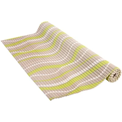 Bild av Venilia Mjukskumsmatta, Venisoft Mika halkfri golvbeläggning duschmatta, matta, PVC polyester, flerfärgad, 65 x 200 cm, 54721