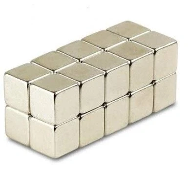 Bild av Magnetastico® 25 stycken neodymmagneter extra starka N52 kuber 5 x mm kylskåpsmagneter anslagstavla magnet whiteboard mini kub magnetkub magnetisk