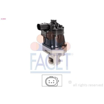 Bild av FACET 23.0063 Vanne EGR sans radiateur FIAT: Ducato III Van, Сamion à Plateau / Сhâssis, BRAVO 2, ALFA ROMEO: Giulietta 5 portes