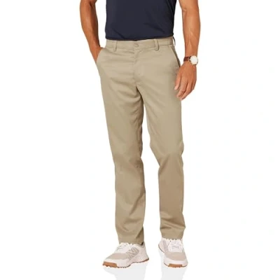 Bild av Amazon Essentials mäns rak passform stretchgolfbyxor, kakibrun, 34 B x 30 L