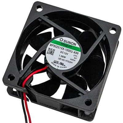 Bild av Fläkt 12 V DC 1,56 W 60 x 25 mm 45,9 m3/h 5200 U/min Sunon MF60251VX1000UA99