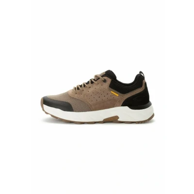 Bild av camel active Sneaker Sneakers, Storlek: 40, Schlamm schwarz Skinn och textil