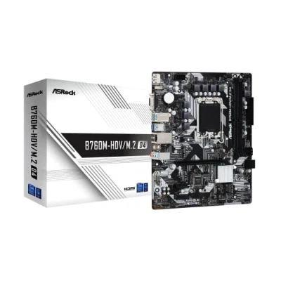 Bild av Asrock B760M HDV/M.2 D4 Intel B760 LGA 1700 Micro ATX